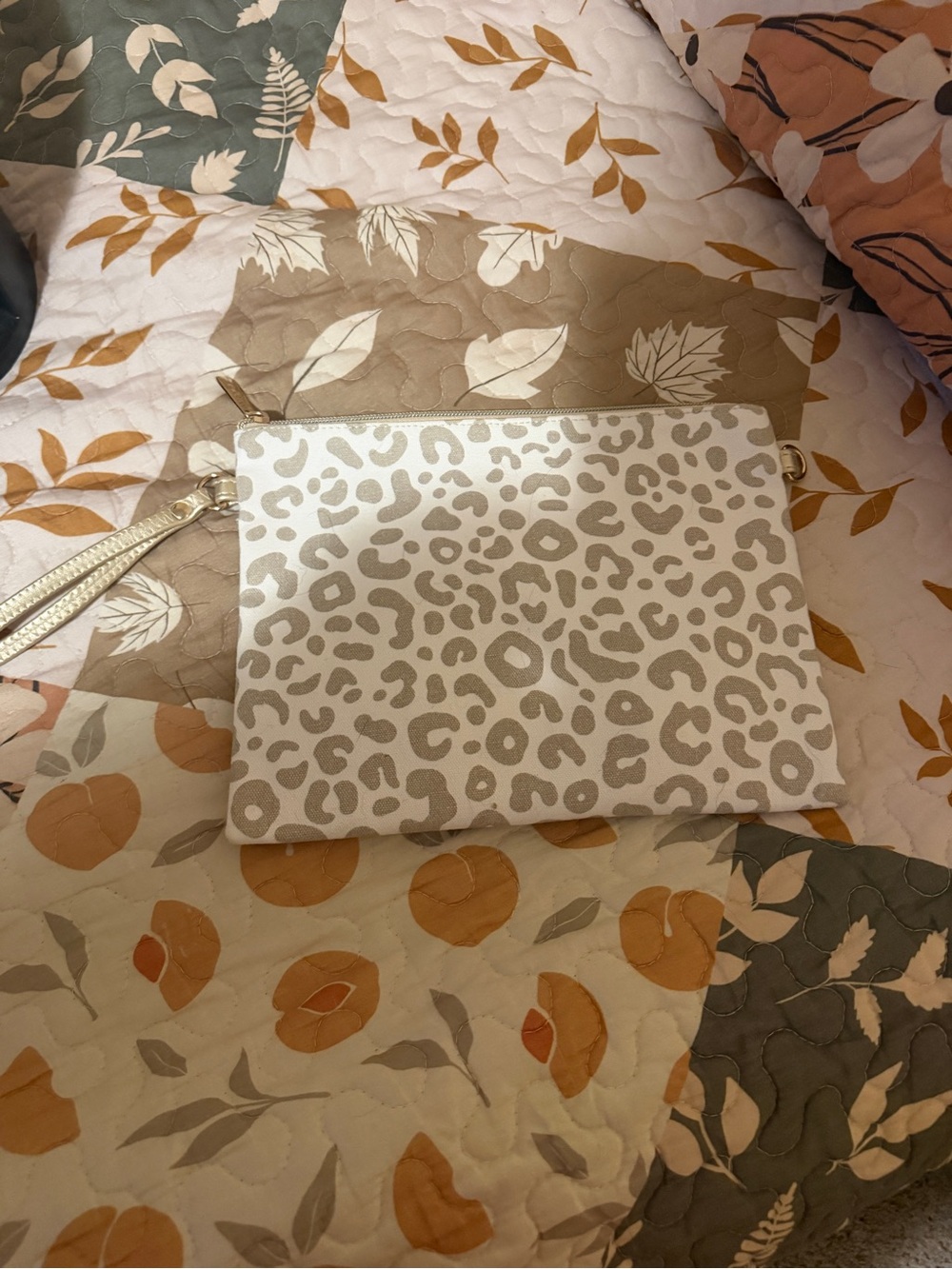 Viv & Lou Leopard Print Small Bag